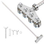 Positioning Calipers for Precise Measurements Easy Wood Cutting Precision Cutting Guide for Circular Saws Adjustable Guide Rail