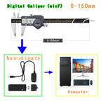 Built-in Bluetooth Digital Caliper for Wireless Transmission Electronic Caliper for Measuring Outer Diameter Inner Diameter 150m