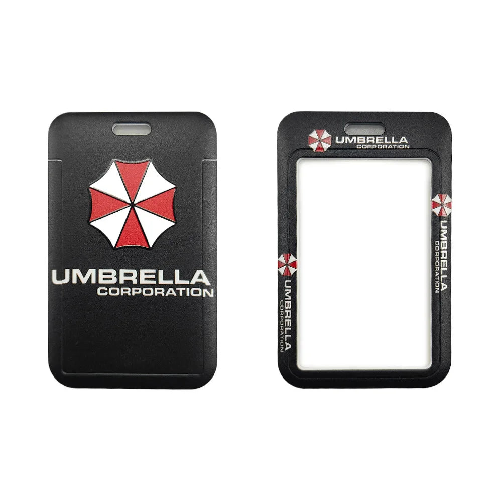 Game logo PVC Card Cover Student Campus Hanging Neck Bag Card Holder Lanyard ID Card Holders key chain