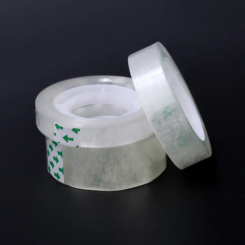 10/5/1 Rolls Premium Transparent Tape 0.8cm 1.2cm 1.8cm Multifuntion High-viscosity Adhesive Tape for Gift Wrapping Packing