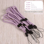 Red Adjustable Mobile Phone Strap / Color Wrist Lanyard for USB Flash Drives Keys Keychains Camera Key For Samsung XIAOMI iPhone