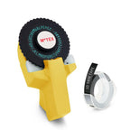 Dymo Labeller Motex E101 3D Embossing Label Printer Similar as B90 Dymo 12965 Manual Labeller Typewriter or 3PK Dymo Label Tape