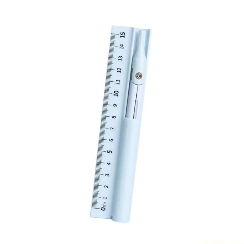 3 in 1 Drawing Ruler Tool Portable School Geometry Tool For Students