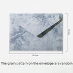 5pcs Gilded Shadow Envelope Channel Style Texture Envelope  For Handwritten Love Letter Birthday Greeting Card Invitation