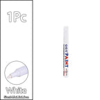 1/3/6/12Pcs Colorful Permanent Paint Marker Waterproof White Markers Tire Tread Rubber Fabric Paint Metal Paint Marker Pens