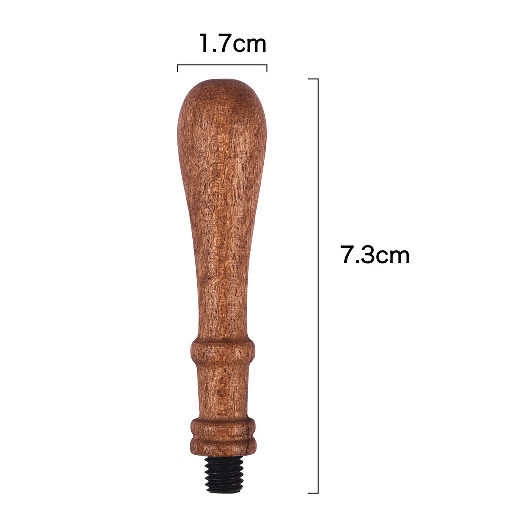 Quality Wood Handle Wax Seal Stamp Accessories Portable Mini Diy Seal Tool Retro Pearwood Walnut Handles Post Gifts Decorative