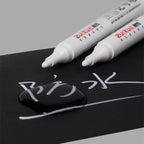 1/3/5 Pcs White Marker Pens 1.0mm 2.0mm Fast Drying Permanent Oily Waterproof Paint Tire Markers Graffiti Pens