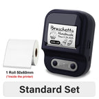 Mini Portable Thermal Printer 12-57mm Self-adhesive Label Printer Inkless Bluetooth Sticker Printing Machine like B21 Printer