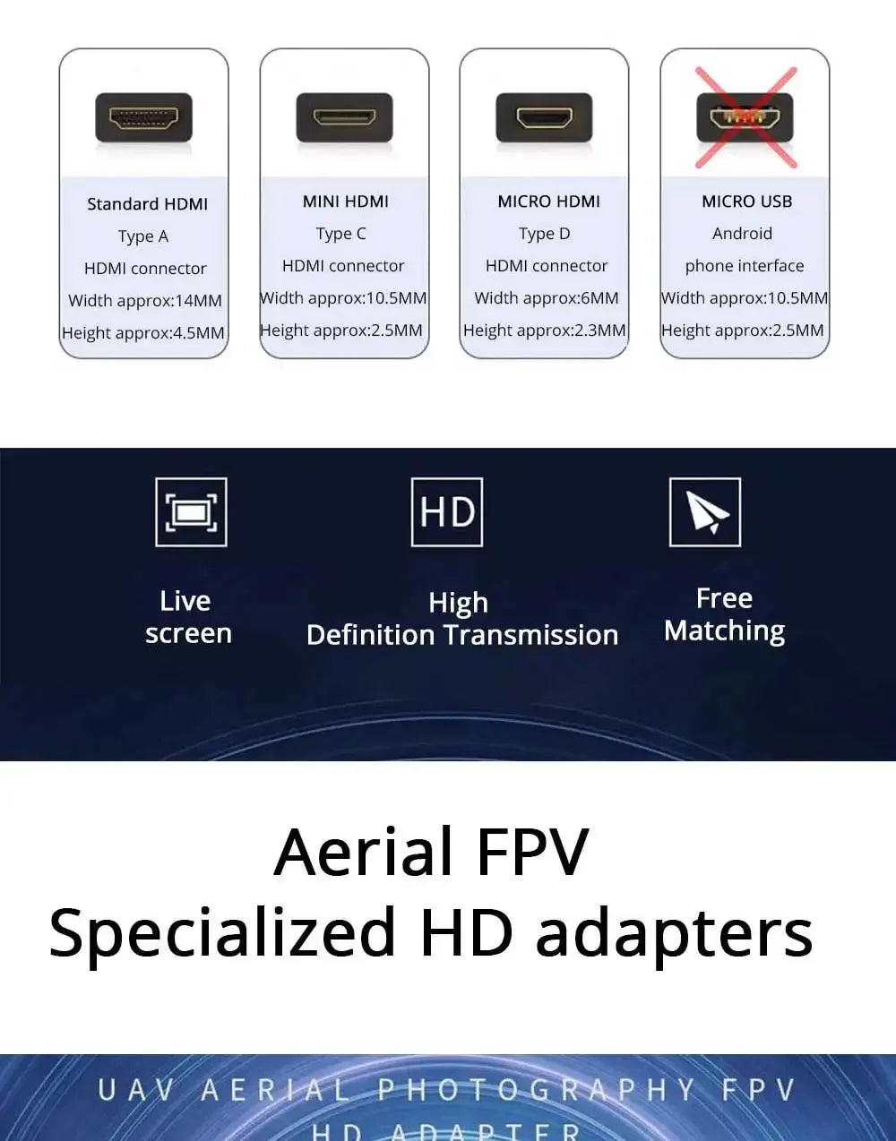 Ribbon FPV HDMI-Compatible Connector Flexible Flat Cable Raspberry Pi 4 Micro HDMI to HDMI/Mini HDMI Female 90 Degree FFC 20pin