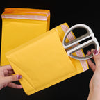50-10PCS Kraft Bubble Mailers Envelopes Bags Different Specifications Waterproof Mailing Envelopes for Business Gift Packaging