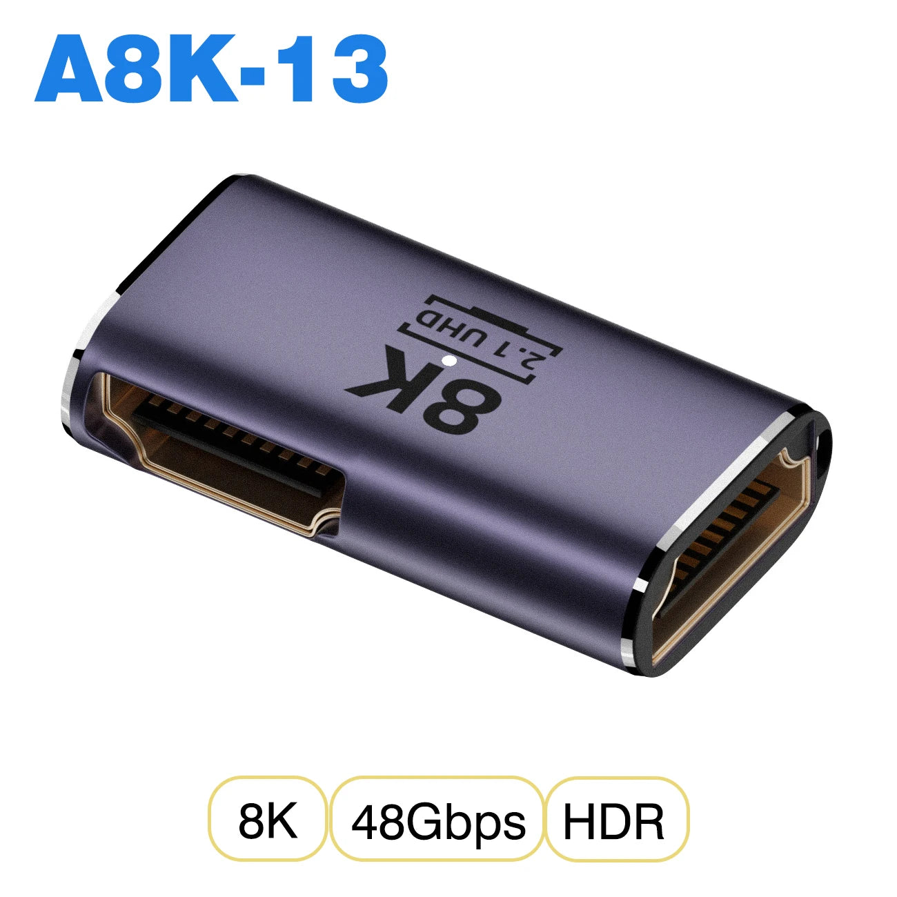 NNBILI HDMI2.1 48Gbps 8K@60Hz 4K@120Hz Ultra High-Speed Adapter Mini/Micro HDMI to HDMI Converter for PS5 X/S PC HDTV Projector