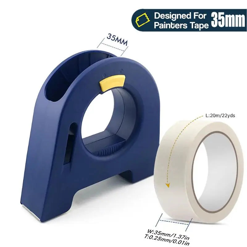 1/2PCS Manual Masking Tape Dispenser Painter Tape Applicator Tool for Home Renovation Construction Caulking Grouting