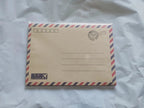 8pcs/pack 17.5x12.5cm Post Paper Envelopes  White Kraft Color Air Mail Letter Envelope