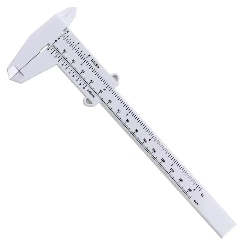 Vernier Caliper, Plastic Caliper, Plastic Vernier Caliper, Student Caliper,Experimental Measurement Tool Specifications 0-150mm