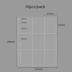 MINKYS Kawaii 5/6/9 Spaces 3 inch Kpop Photo Card Binder Large Capacity Idol Photocard Album Photocards Binder Collect Book