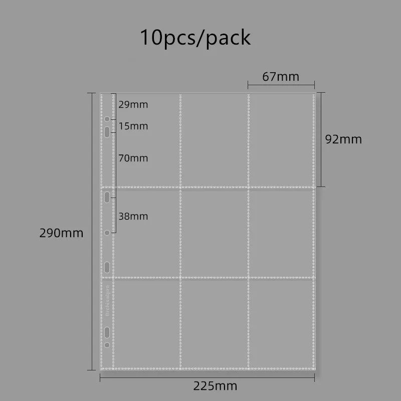 MINKYS Kawaii 5/6/9 Spaces 3 inch Kpop Photo Card Binder Large Capacity Idol Photocard Album Photocards Binder Collect Book