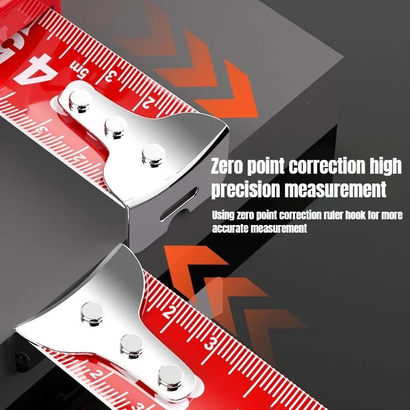5M Tape Measure Retractable Red High-precision 3M 7.5M Measuring Tape Thickened Wear-resistant Tape Practical Measuring Tools