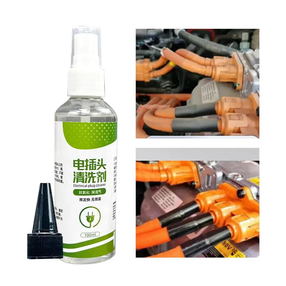 100ml Electrical Cleaner Fast-Drying Electronic Cleaner Safety Aerosol Spray Industrial Equipment Degreaser Liquid For Car Plugs