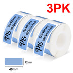 Portable Label Maker P15 Adhesive Thermal Label Printer Wireless Bluetooth Sticker Printer with P15 Self-adhesive Label Paper