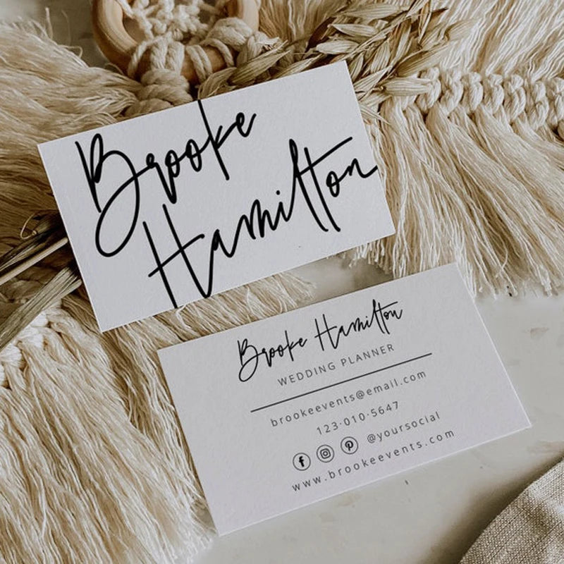 Customized business cards, wedding cards, thank-you cards, customized logo decorations, wedding invitations