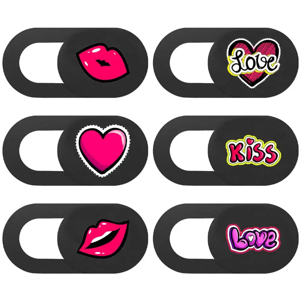3/6Pcs Universal Anti-Snooping Webcam Privacy Cover Privacy Protector Sticker For Ipad Macbook Laptop PC Len Accessories