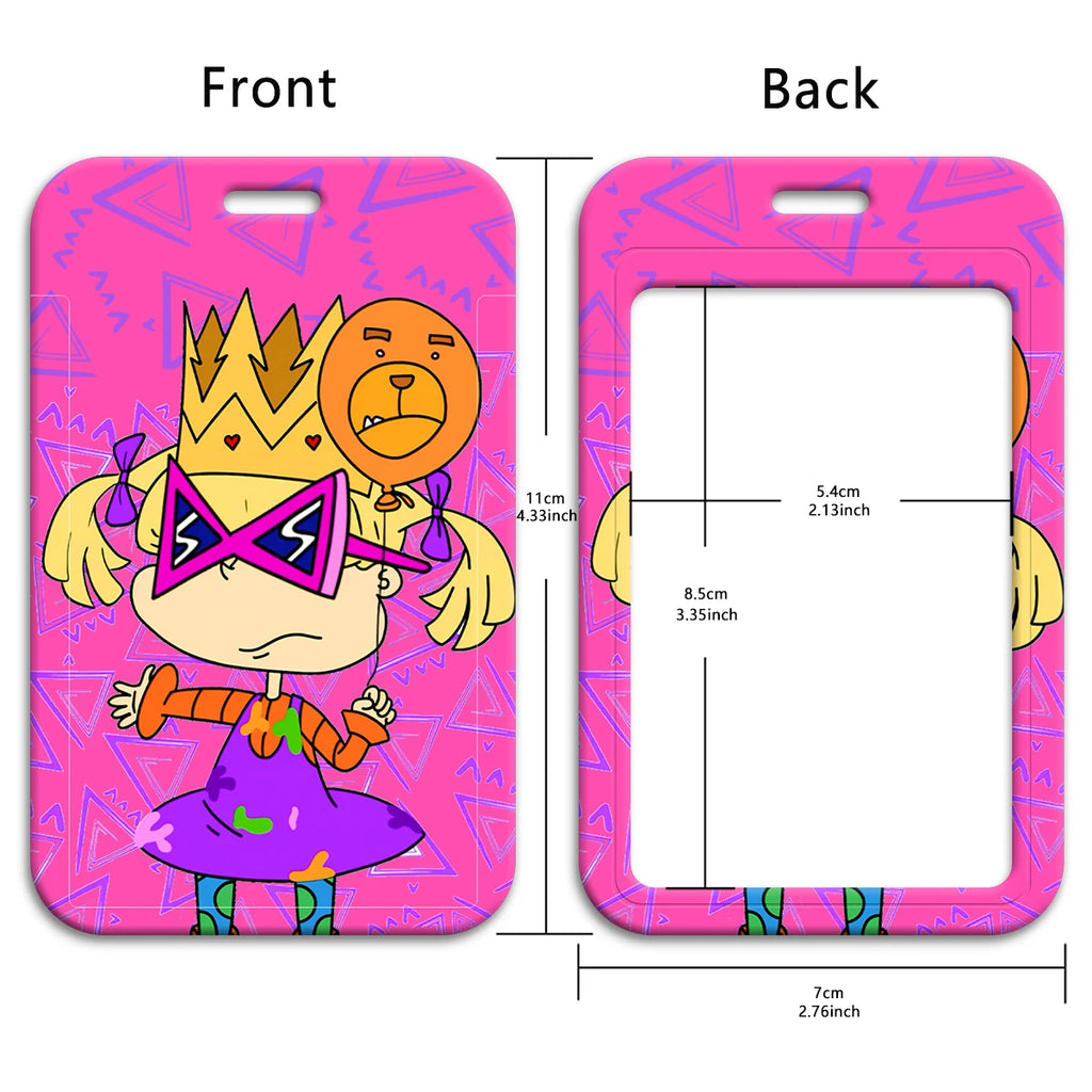 Animated Comedy Lanyard for Key Neck Strap ID Card Cell Phone Strap Badge Holder Hang Rope Keychain Accessories Gifts
