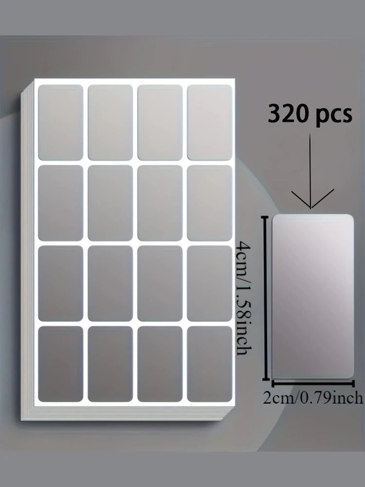 160Pcs-300Pcs-600Pcs Removable Waterproof Label Stickers Ideal for Organizing Office & Home Use Storage Freeze Food Design