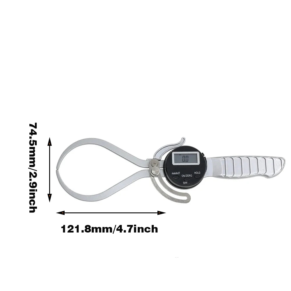 12.7-165mm Inside Caliper Spring Loaded ID Digital Caliper 150mm 6inch OD Digital Electronic Gauge Outside Caliper
