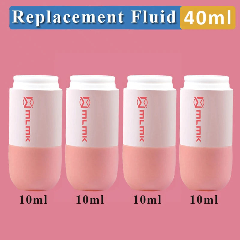 2 in 1 Thermal Paper Correction Fluid with Unboxing Knife Durable Home Anti Peep Identity Protection Fluid Eraser Stamp