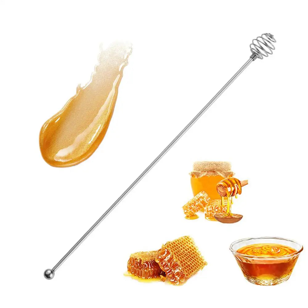 Coffee Stirrers Reusable Creative Bar Stainless Steel Stirrer Multi-Function Decorative Long Stir Sticks for Drinks Mixing Bar