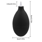 Compressed Air Duster Hand Held Keyboard Blower Strong Wind Oval Air PC Cleaner Accurate Decontamination For Electronic Product