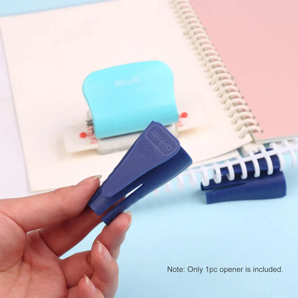 1PC Plastic Binder Ring Opener, Used for Opening and Closing Binder Binding Wire Combs, Labor-Saving and Convenient.
