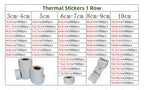 100x100mm Rolls Direct Thermal Label Self Adhesive Paper Waybill Address Thermal Sticker Shipping Label 80x60mm Product Label