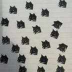 Funny Emoji Stamps Creative Small Round Seals for Students Cute