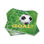 Soccer Party Disposable Tableware Paper Plates Cups Napkins Tablecloth Kids Boys Football Birthday Party Decoration Supplies