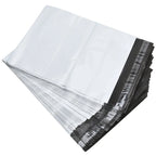 100Pcs White Poly Mailers Self-Sealing Shipping Bags Waterproof Packaging Envelopes Tear-Proof Courier Bags for Small Business