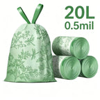35pcs Trash Bag 4Gallon/15L for Bathroom 47*50cm
