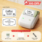 Niimbot B1 Pro Label Printer 300 DPI High-definition Red Black Color Printing Self-adhesive Photo Printing for Business Home