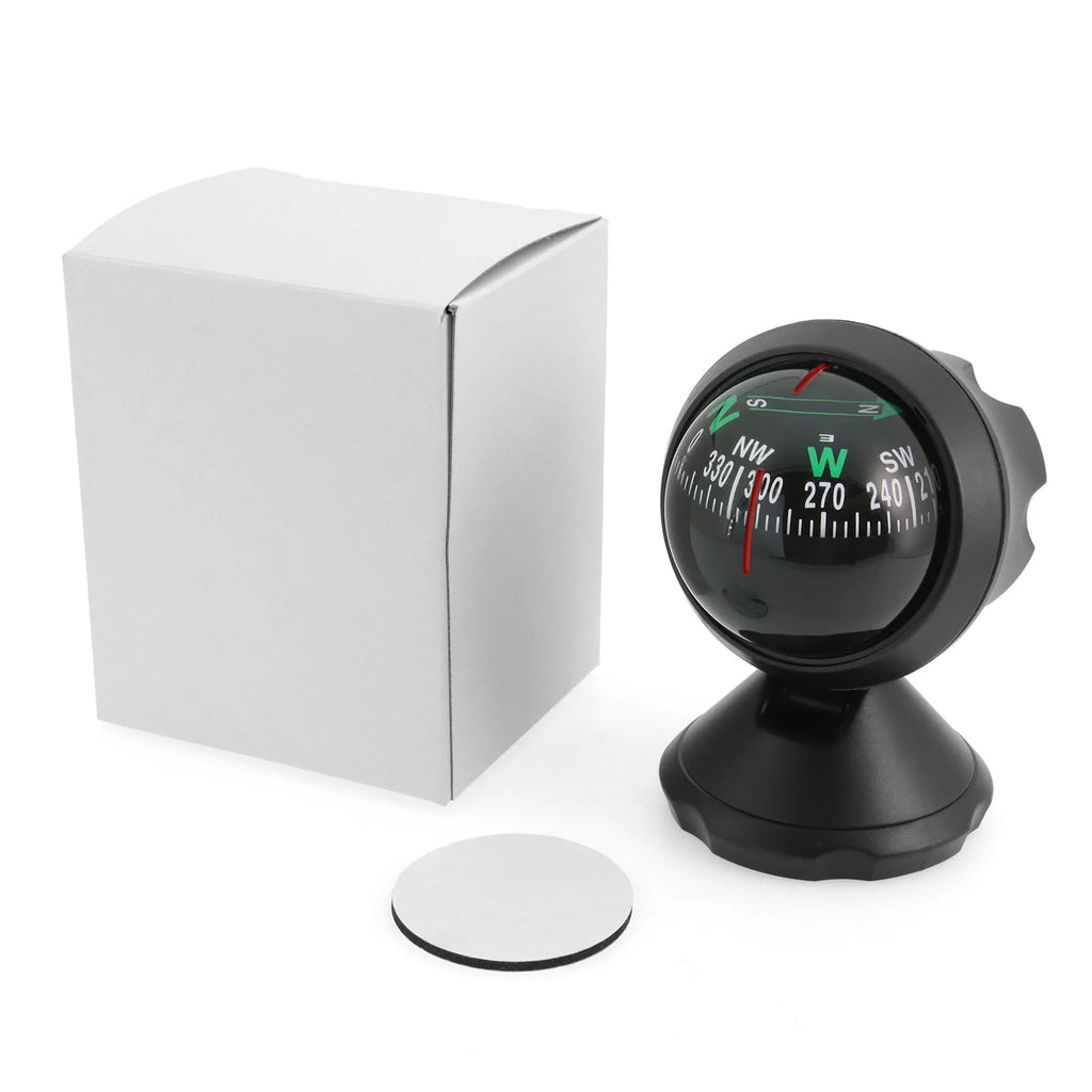 Multifunctional Compass Portable Compact Navigation Device Universal Outdoor High Precision Compass For Car Boat Moto Bicycle