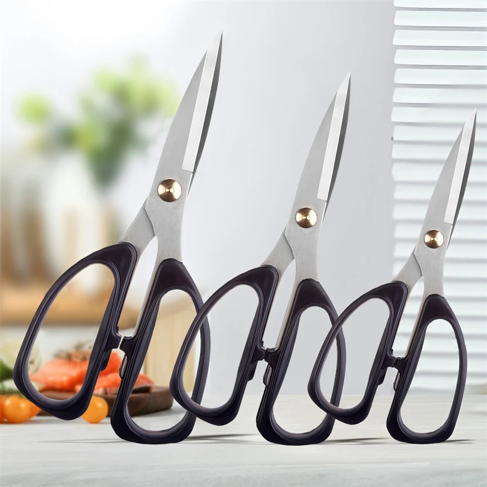 1PC，Durable Stainless Steel Household Scissors Office Scissors Paper Tailor Scissors Garden Scissors Household Scissors Tools