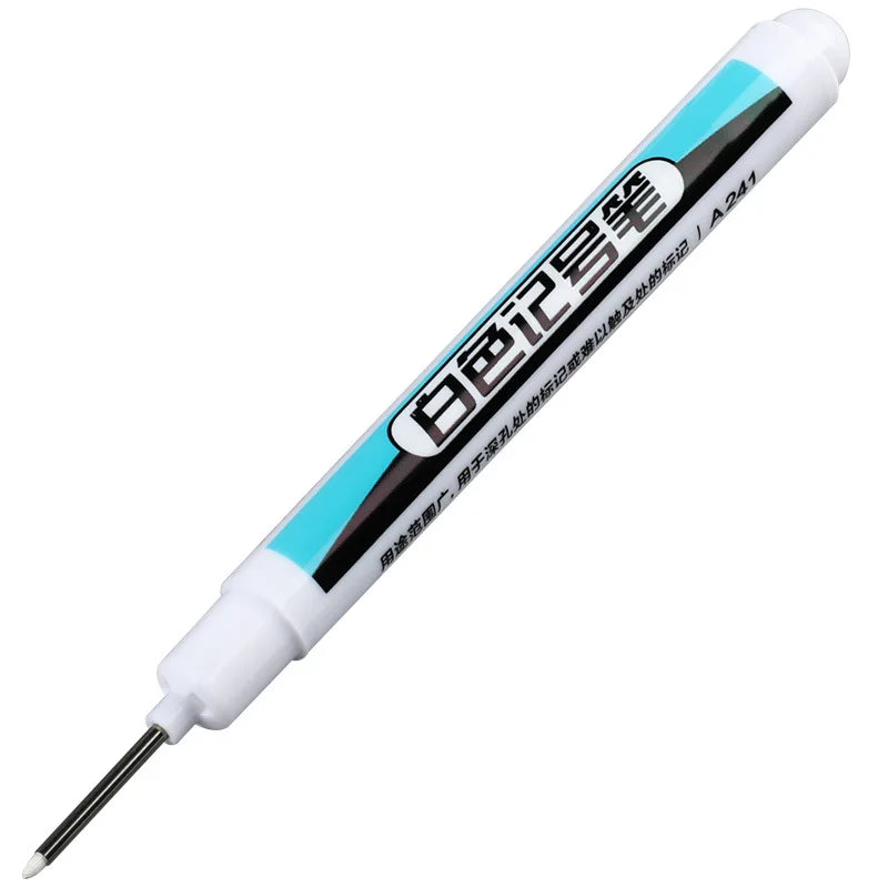 1/3Pcs White Permanent Marker Pens 0.7/1.0/2.5MM Paint Markers For Wood Rock Plastic Leather Glass Stone Metal Art Supplies