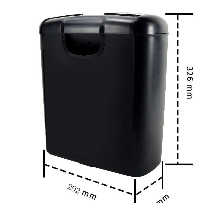 6 Sheets/time 10L Desktop Small Paper Shredder Office Household Electric Mini Shredder Filler Strip 6mm Strip Paper Cutter