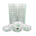 1-3Roll Transparent Tape Width 8/12/18mm Packing Tape Traceless Students Adhesive Tape Packaging Tool Stationery Office Supplies