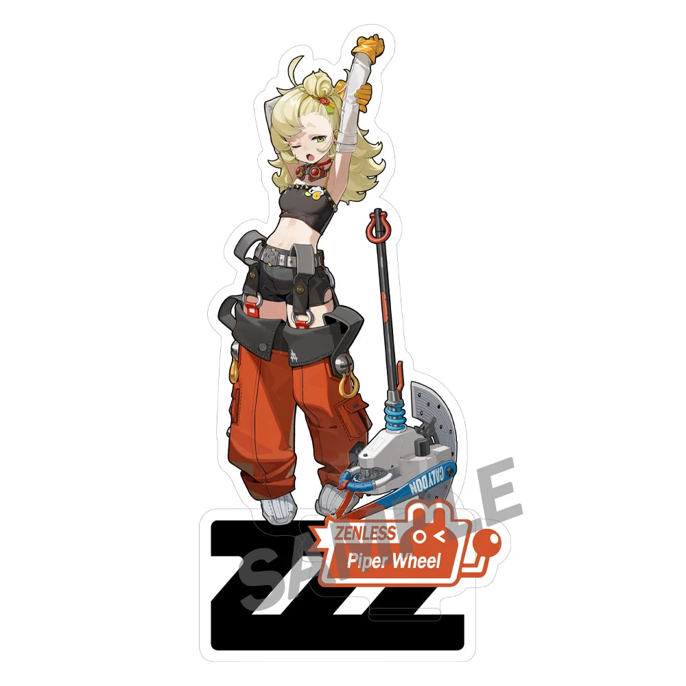 Game Zenless Zone Zero Ye Shun­guang Dialyn Hoshimi Miyabi Anime Acrylic Stand Model Plate Keychain Desk Decor Collection gift