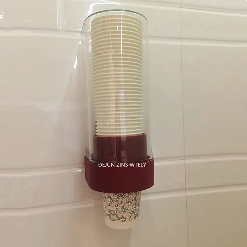 60pcs Disposable Paper Cups Thickened Food-grade High-temperature Coffee Cups Home Party Teacup Picnic Portable Water Cups