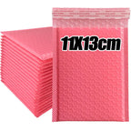 1/100Pcs Pink Poly Bubble Mailers Padded Envelopes Self Seal Padded Envelopes Gift Bags Black Packaging Envelope Bags For Book