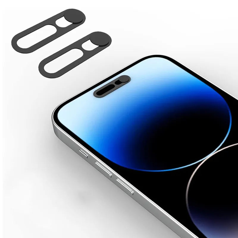 2PCS WebCam Cover Antispy Front Camera Lens Cover for IPhone 17 Air 16 15 Pro Max Plus 17Air 17Pro i17 Privacy Protector Sticker