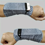 1pc Black Storage Bag for Neutral Wrist Supports Suitable for Fitness Running,Featuring a Zipper,Sweat-Absorbing Wrist Support ﻿