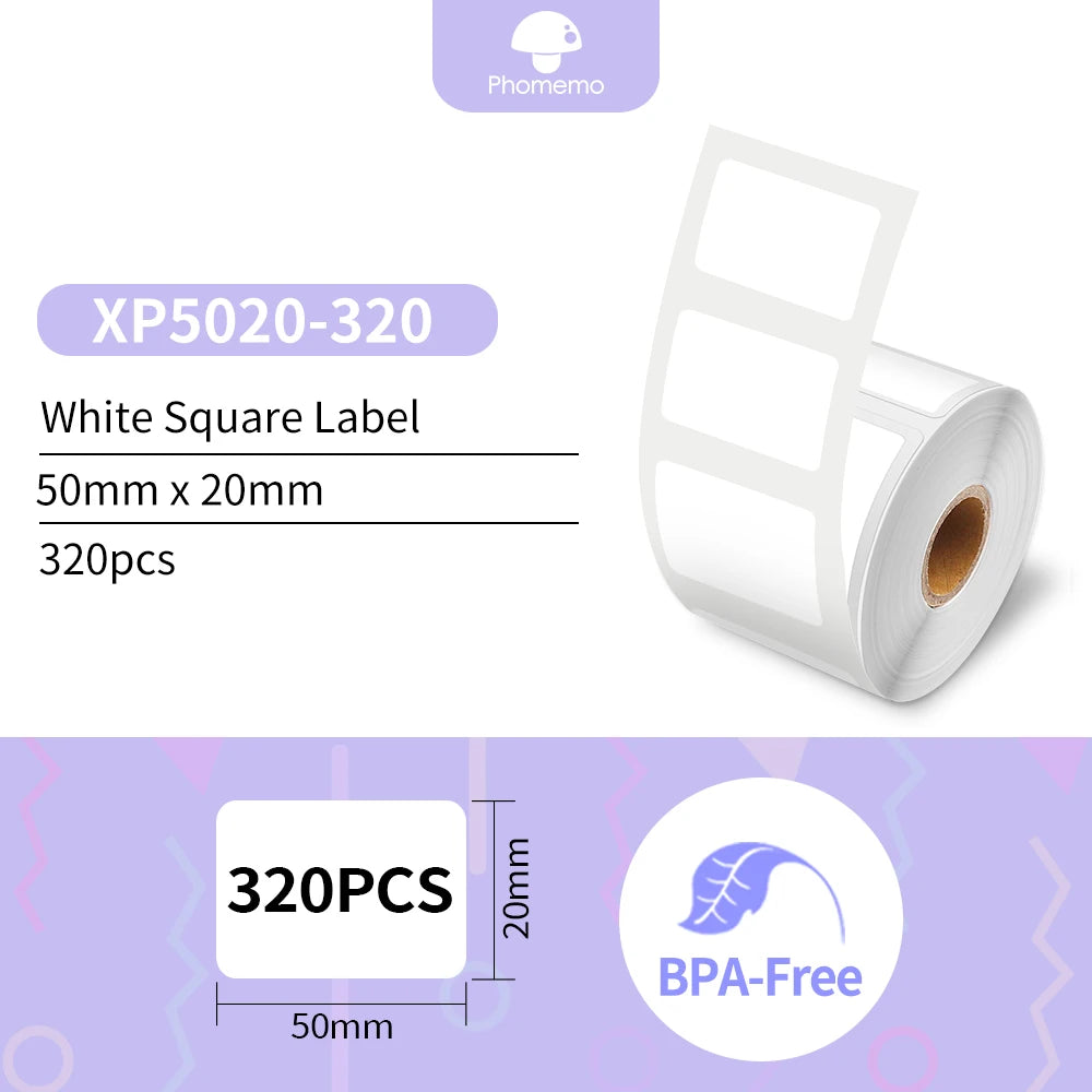 Phomemo Label Printer M110 Label Maker Barcode Label Printer for Address, Barcode, Clothing, Photo,Logo,Jewelry,Retail,Business