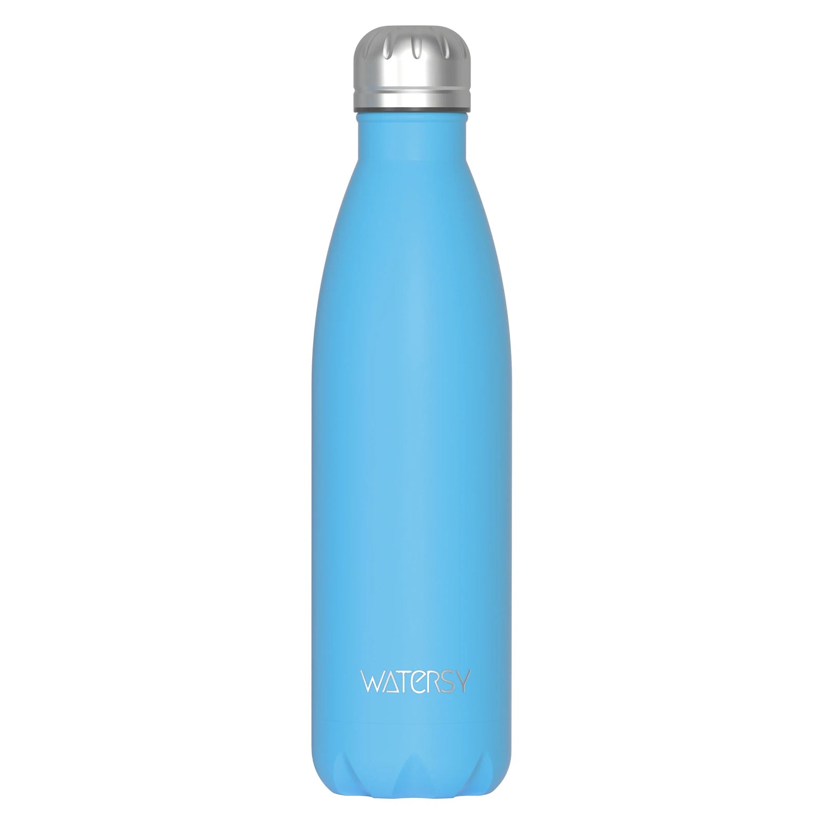 WATERSY 500ml Stainless Steel Water Bottle Insulated Vacuum Flask Double Wall Thermal Cup Keep Cold Hot Sports Kettle